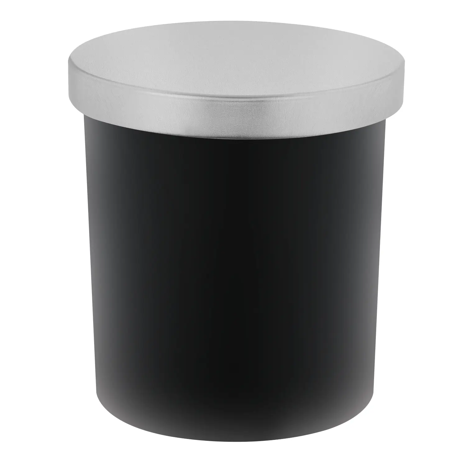 Recipient din sticlă pentru lumânări Black Mat 300 ml - imagine 4