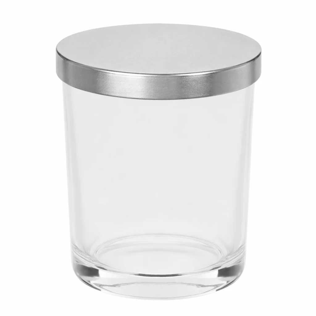 Container de sticla pentru lumanari Transparent 200 ml - imagine 3