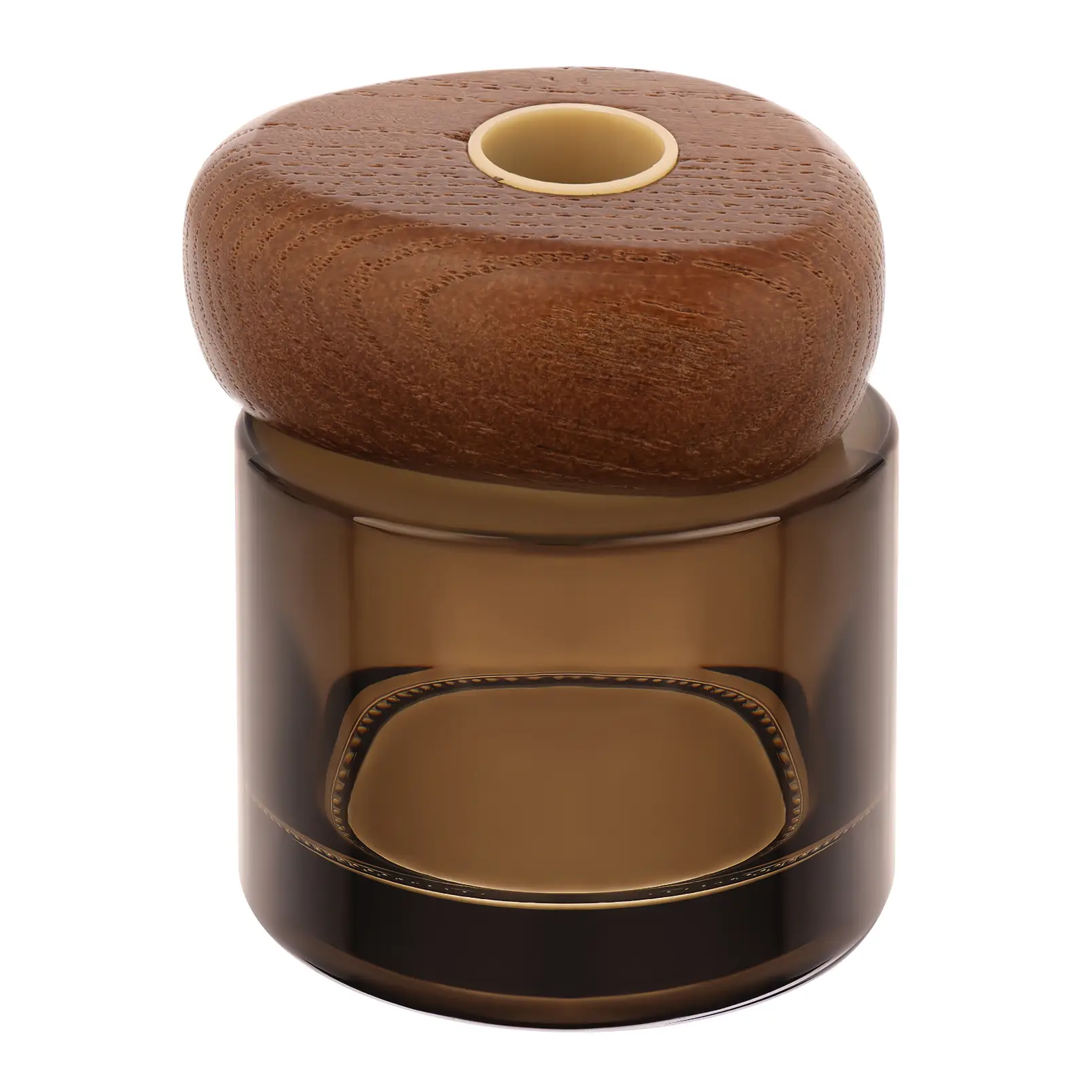 Sticla pentru difuzor Rotund Neagră Fumurie 100 ml